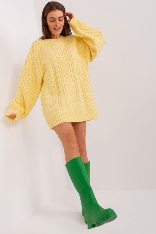 Svetr-AT-SW-2367-2.64P-světle žlutý