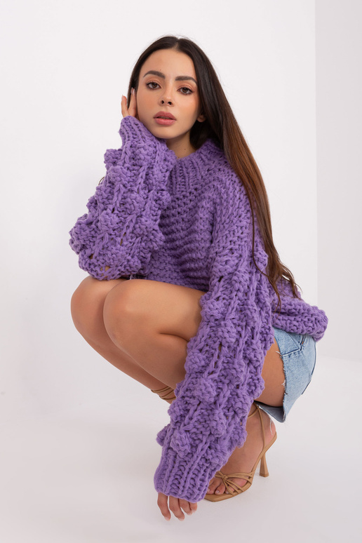 Svetr-AT-SW-2382.97P-fialový