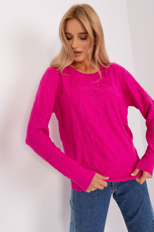Svetr-AT-SW-2231.99P-fuchsiový
