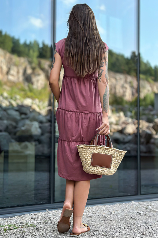 Šaty-TW-SK-2206.04P-tmavě růžové