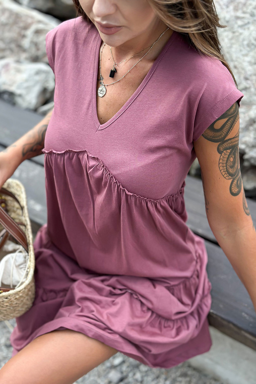 Šaty-TW-SK-2206.04P-tmavě růžové