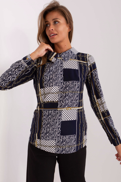 Košile-LK-KS-507450.91P-námořnická modrá