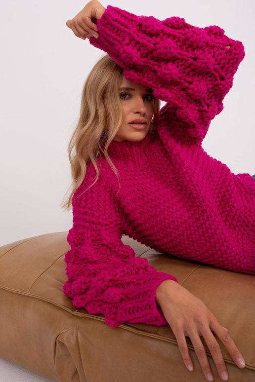 Svetr-AT-SW-2382.97P-fuchsiový
