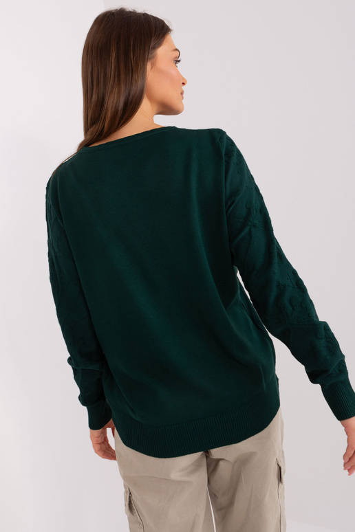 Svetr-AT-SW-2231.99P-tmavě zelený