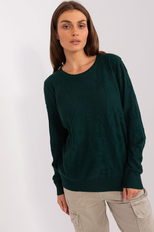 Svetr-AT-SW-2231.99P-tmavě zelený