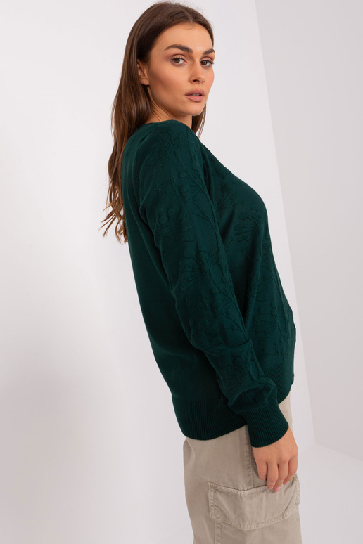 Svetr-AT-SW-2231.99P-tmavě zelený