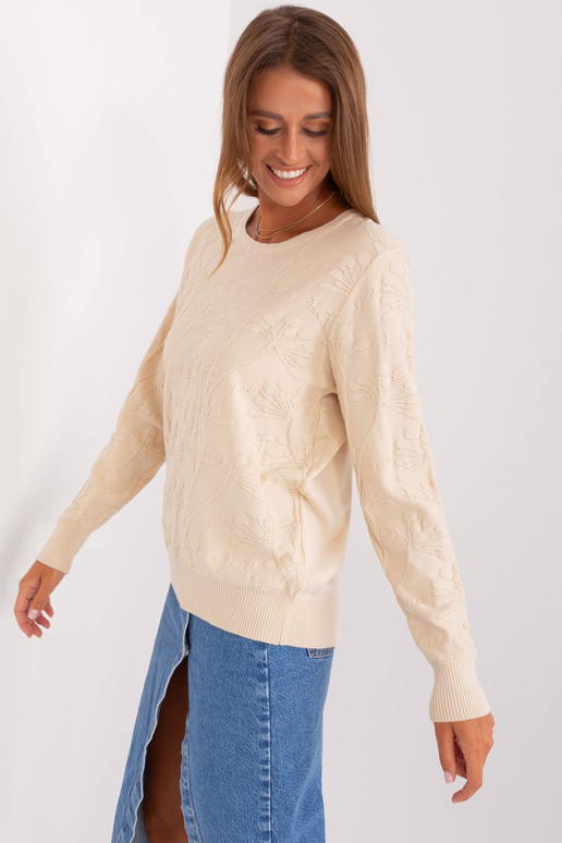 Svetr-AT-SW-2231.99P-světle béžový