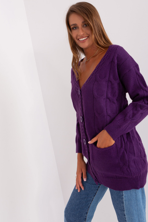 Svetr-AT-SW-2241.36P-tmavě fialový