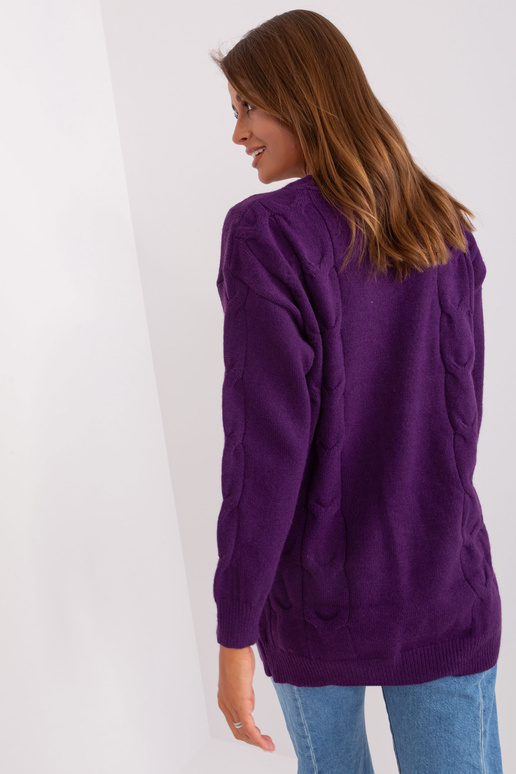 Svetr-AT-SW-2241.36P-tmavě fialový