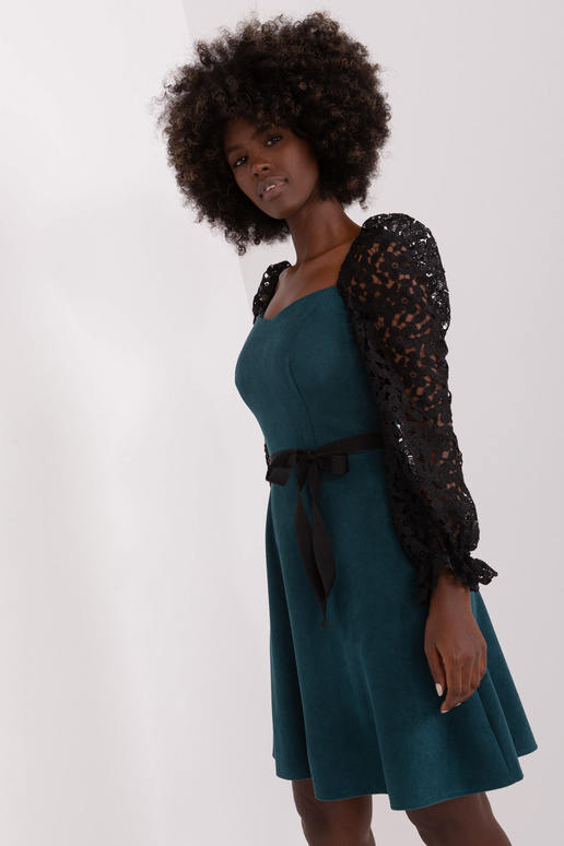 Šaty-LK-SK-508840-3,57P-zelenomodré