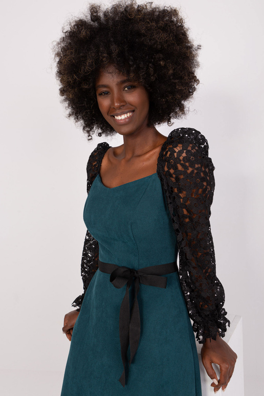 Šaty-LK-SK-508840-3,57P-zelenomodré