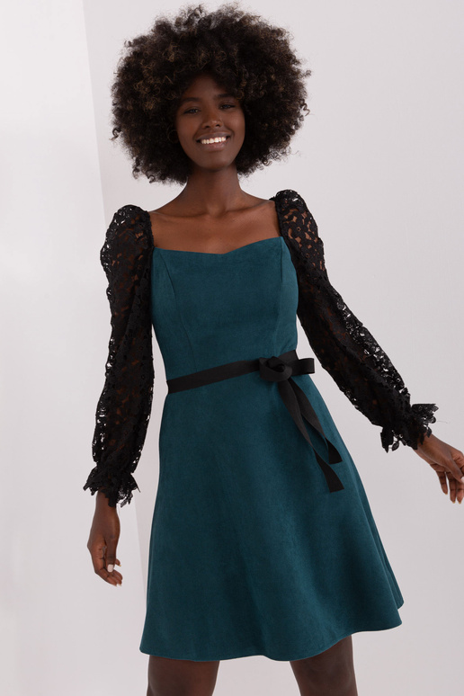 Šaty-LK-SK-508840-3,57P-zelenomodré