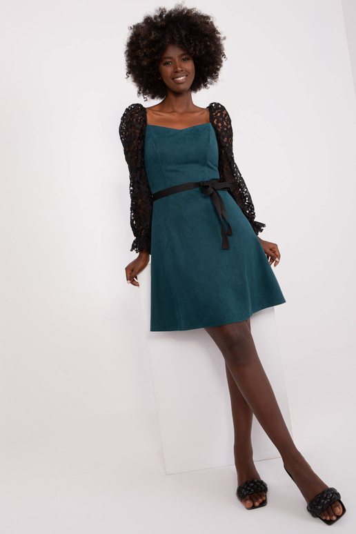 Šaty-LK-SK-508840-3,57P-zelenomodré