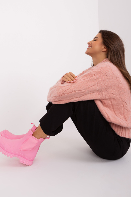 Svetr-AT-SW-0146.10P-světle růžový