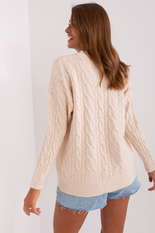 Svetr-AT-SW-2335-1,68P-světle béžový