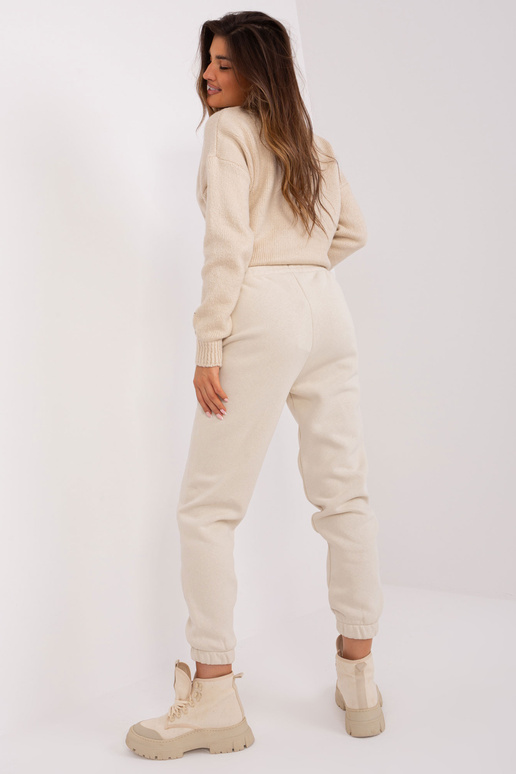 Tepláky - D10047O62214B4 - světle béžové