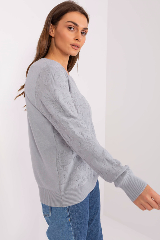 Svetr-AT-SW-2231A.00P-šedý