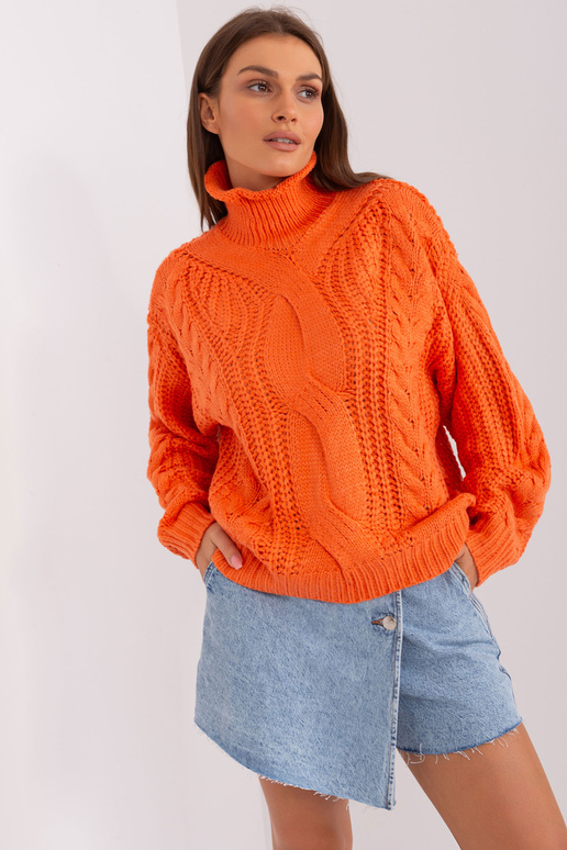 Svetr-AT-SW-2350.91P-oranžový