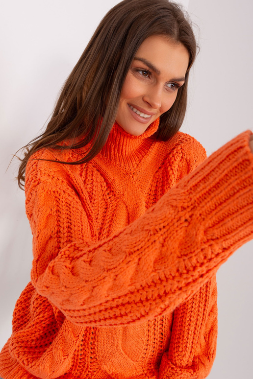 Svetr-AT-SW-2350.91P-oranžový