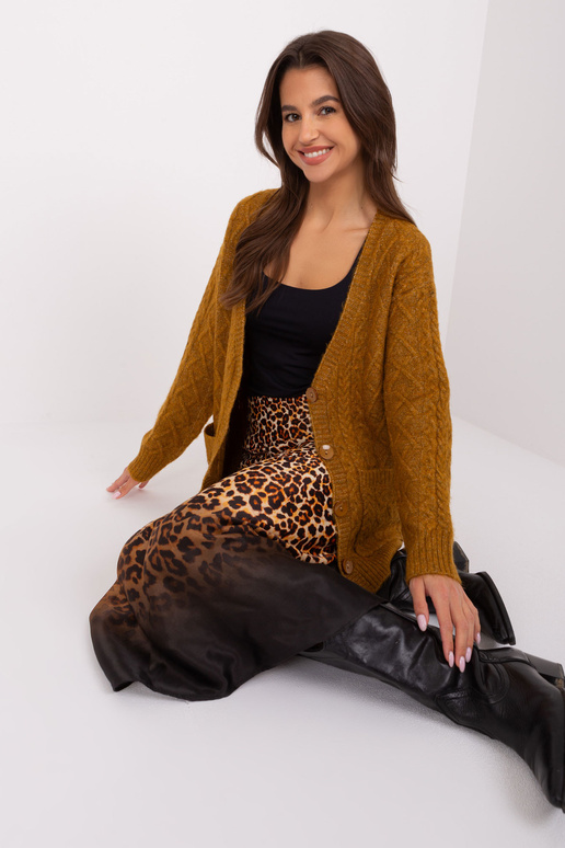 Svetr-AT-SW-2358.31-tmavě žlutý