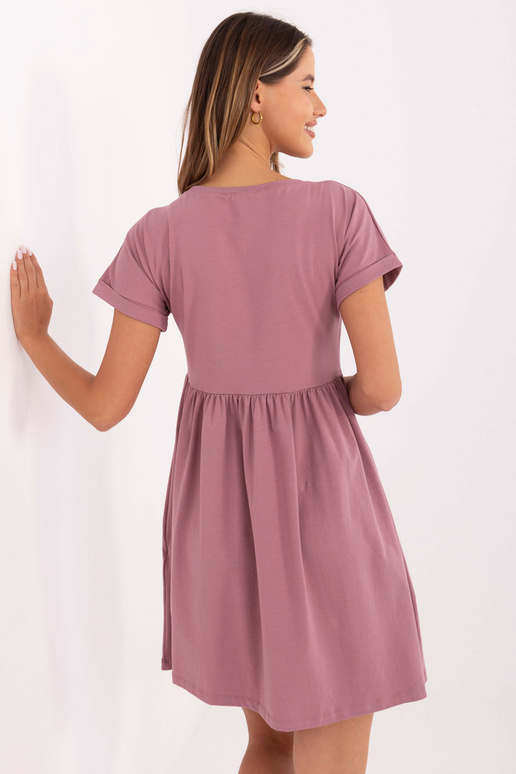 Šaty-RV-SK-5672.03P-tmavě růžové