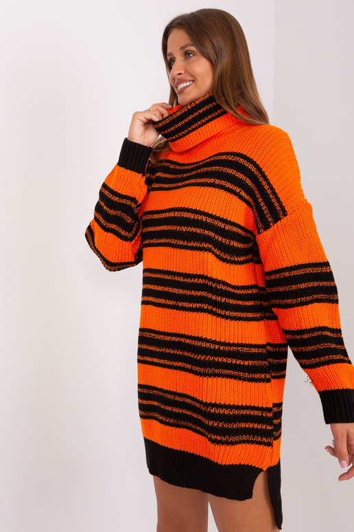 Šaty-BA-SK-8007.42P-oranžové