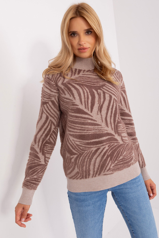 Svetr-AT-SW-2357,96-hnědý