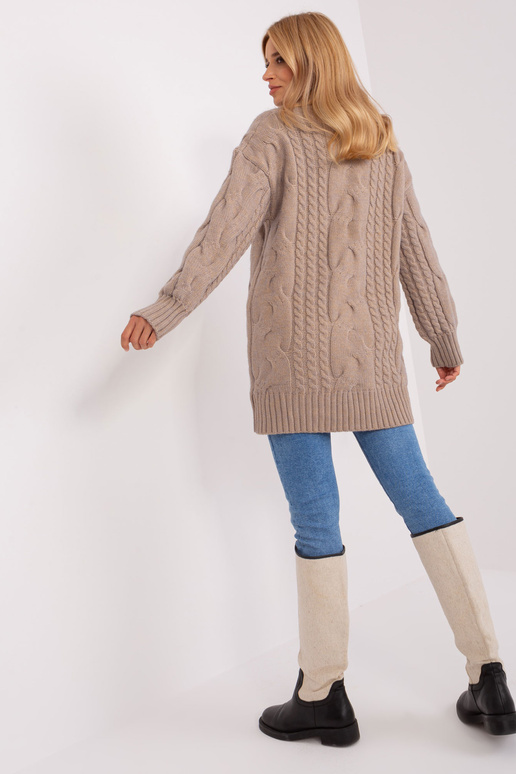 Svetr-AT-SW-2367-1.35P-tmavě béžový