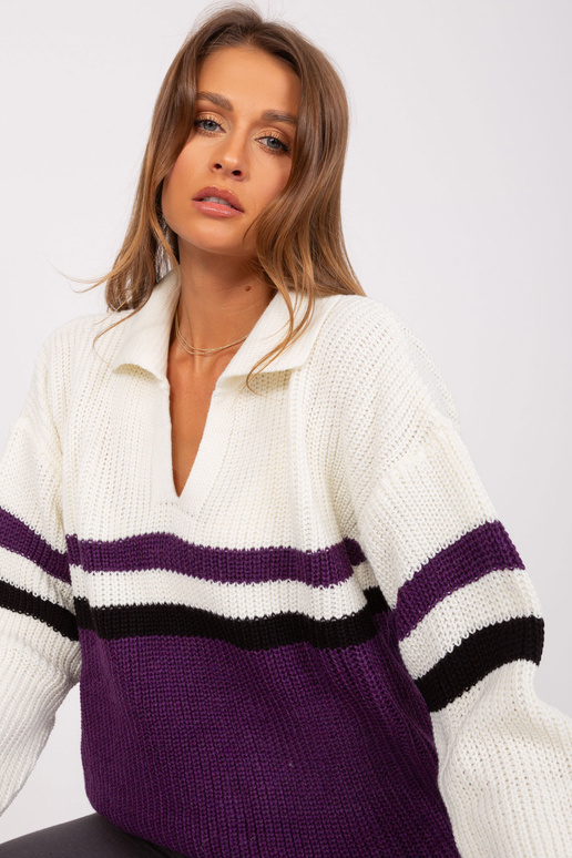 Svetr-BA-SW-8054.91P-tmavě fialový