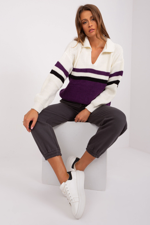 Svetr-BA-SW-8054.91P-tmavě fialový