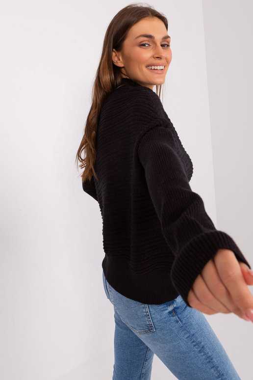 Svetr-AT-SW-2368.36X-černý Svetr-AT-SW-2368.36X-černý