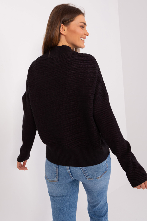 Svetr-AT-SW-2368.36X-černý Svetr-AT-SW-2368.36X-černý