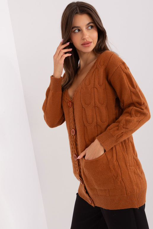 Svetr-AT-SW-2241.36P-světle hnědý