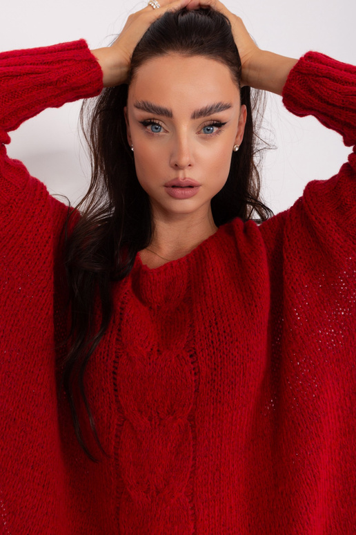 Svetr-TW-SW-BI-559,45-tmavě červený