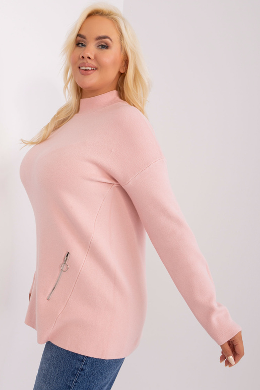 Svetr-PM-SW-PM717.20-světle růžový