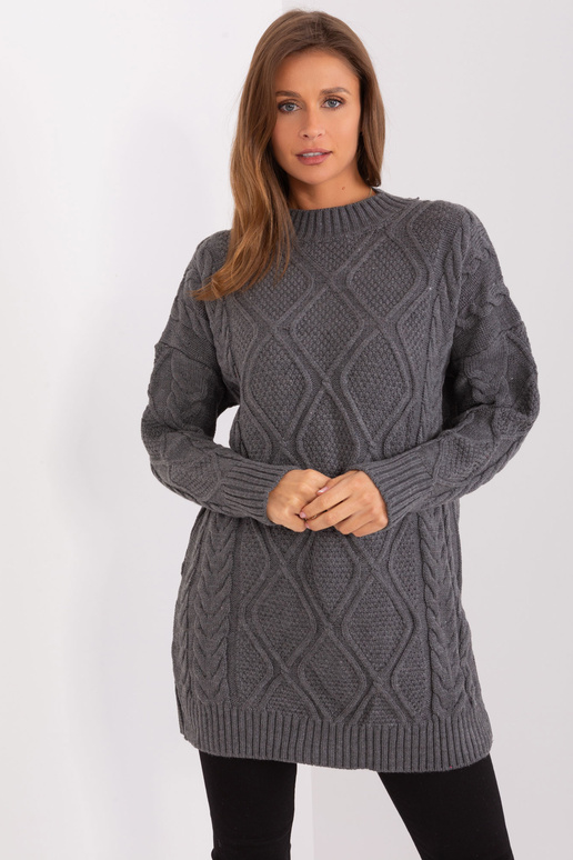 Šaty-BA-SK-8011.53P-tmavě šedé