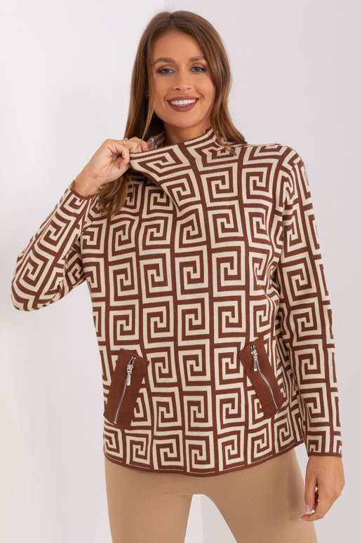 Svetr-AT-SW-2341.00P-hnědý