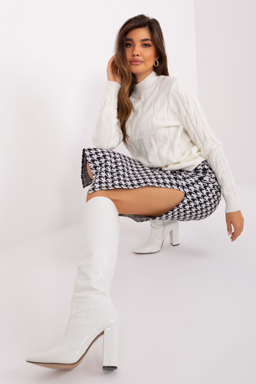 Sukně-LK-SD-509400-1.09P-bílo-černá