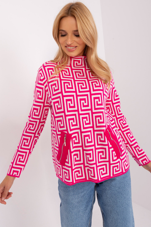 Svetr-AT-SW-2341.00P-fuchsiový