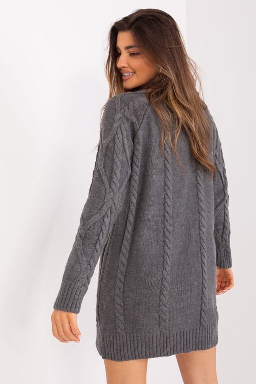 Šaty-BA-SK-8012-1.66P-tmavě šedé