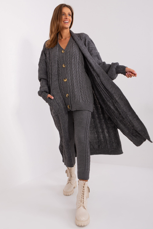 Cardigan-BA-SW-8032-1.06P-tmavě šedá