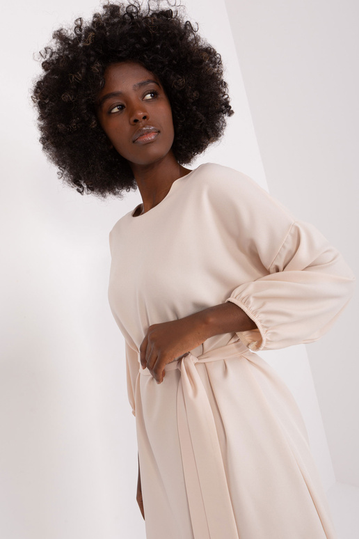 Sukienka-WN-SK-669.92P-jasny beżowy