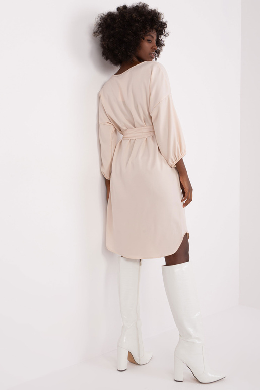 Sukienka-WN-SK-669.92P-jasny beżowy