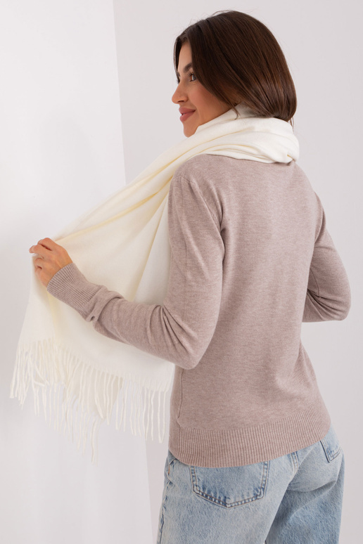 Šátek-AT-SZ-23185.93P-ecru Šátek-AT-SZ-23185.93P-ecru