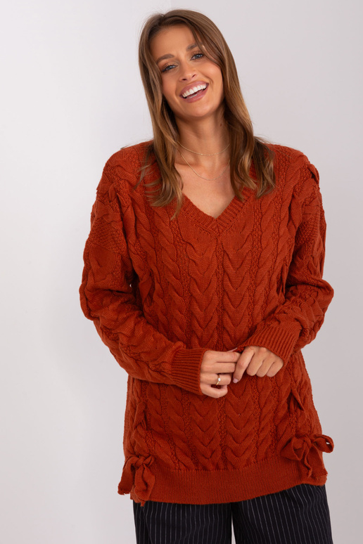 Svetr-BA-SW-8027.85P-tmavě oranžový