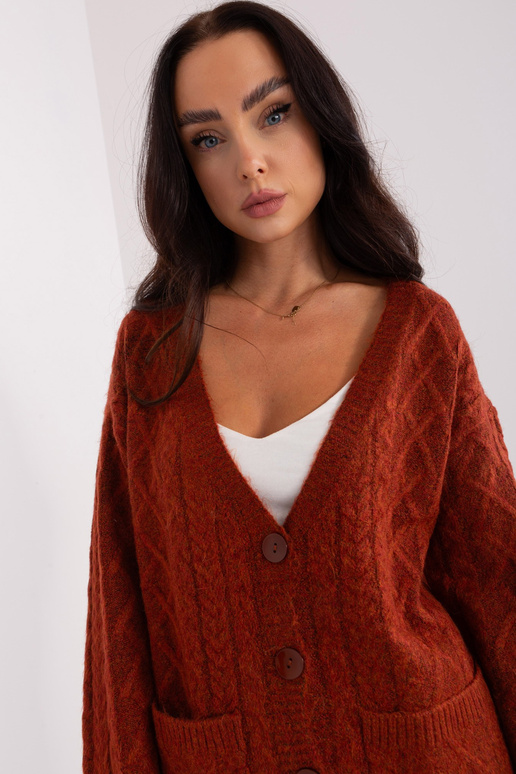 Svetr-AT-SW-2358.31-tmavě oranžový