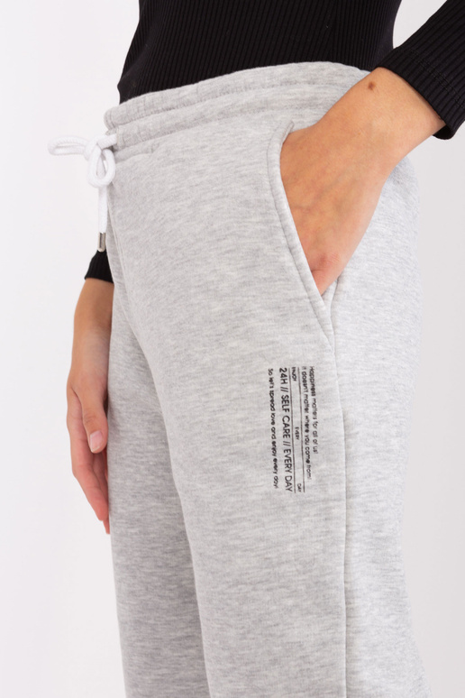 Tepláky - D10047O62214B2 - světle šedé