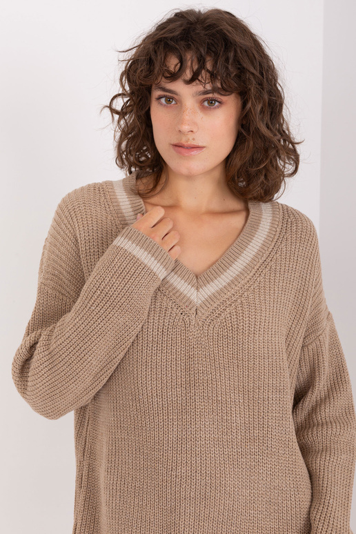 Šaty-BA-SK-8023-1.29X-tmavě béžové