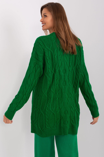 Kardigan-BA-SW-0241.67P-zelený 2