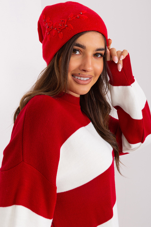 Čepice-AT-CZ-2329,76-červená